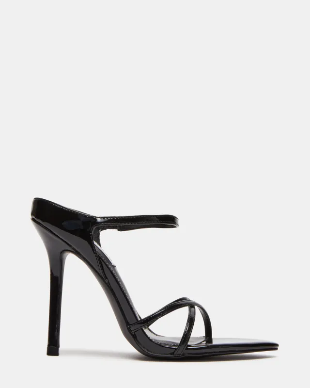 STUNNER BLACK PATENT sold by Steve Madden