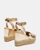 MARYSSA GOLD LEATHER sold by Steve Madden