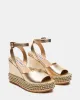 MARYSSA GOLD LEATHER sold by Steve Madden