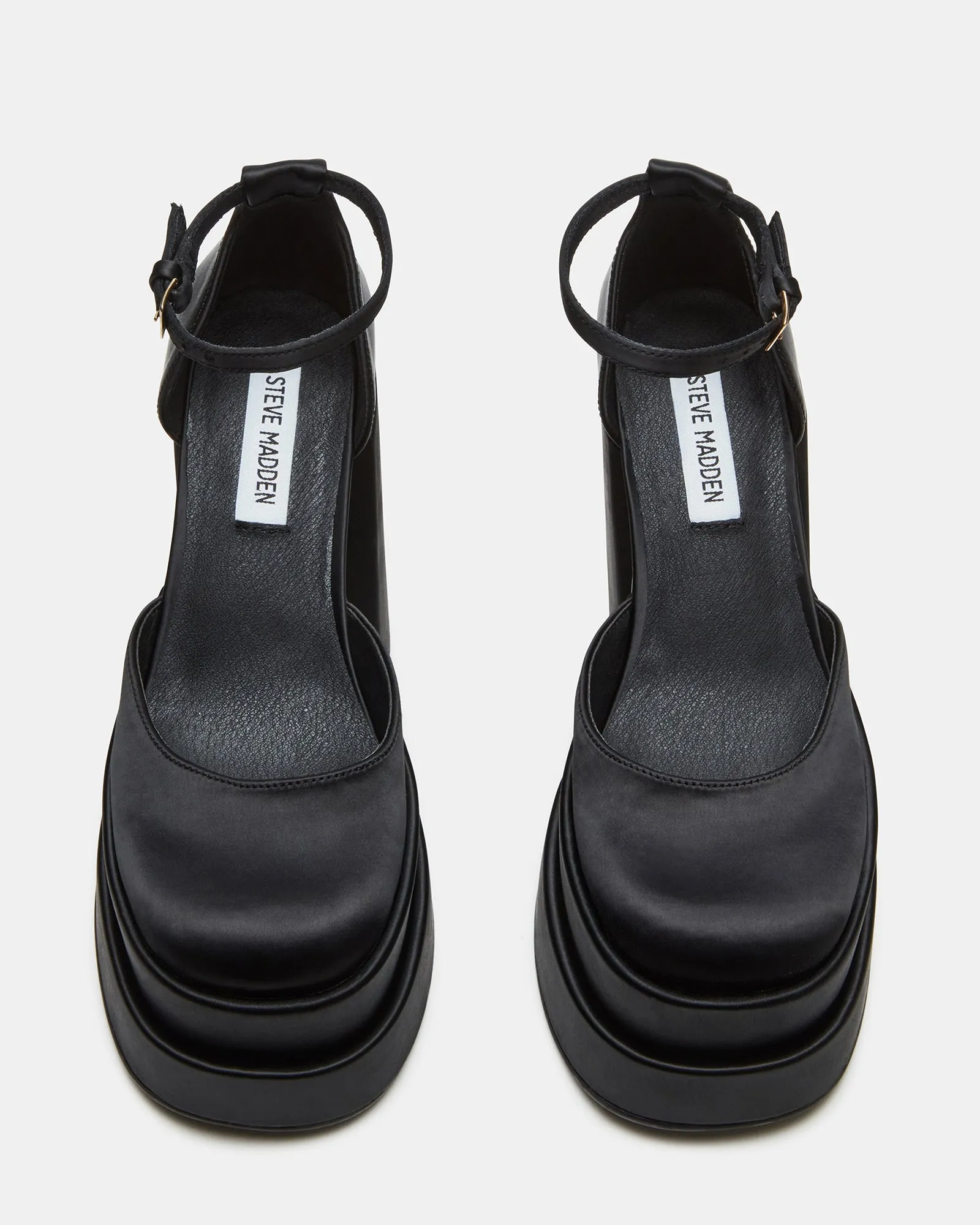 CHARLIZE BLACK SATIN - SM REBOOTED sold by Steve Madden product image thumbnail 4