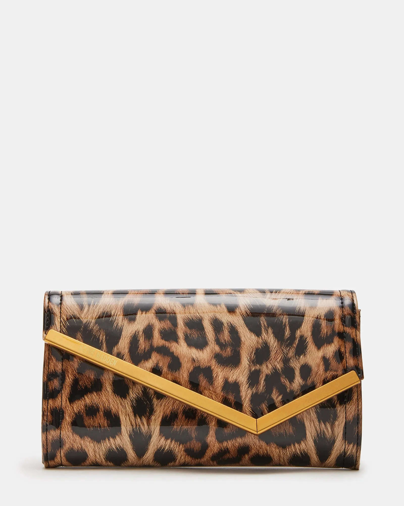 CLUTCHD BAG LEOPARD PATENT sold by Steve Madden
