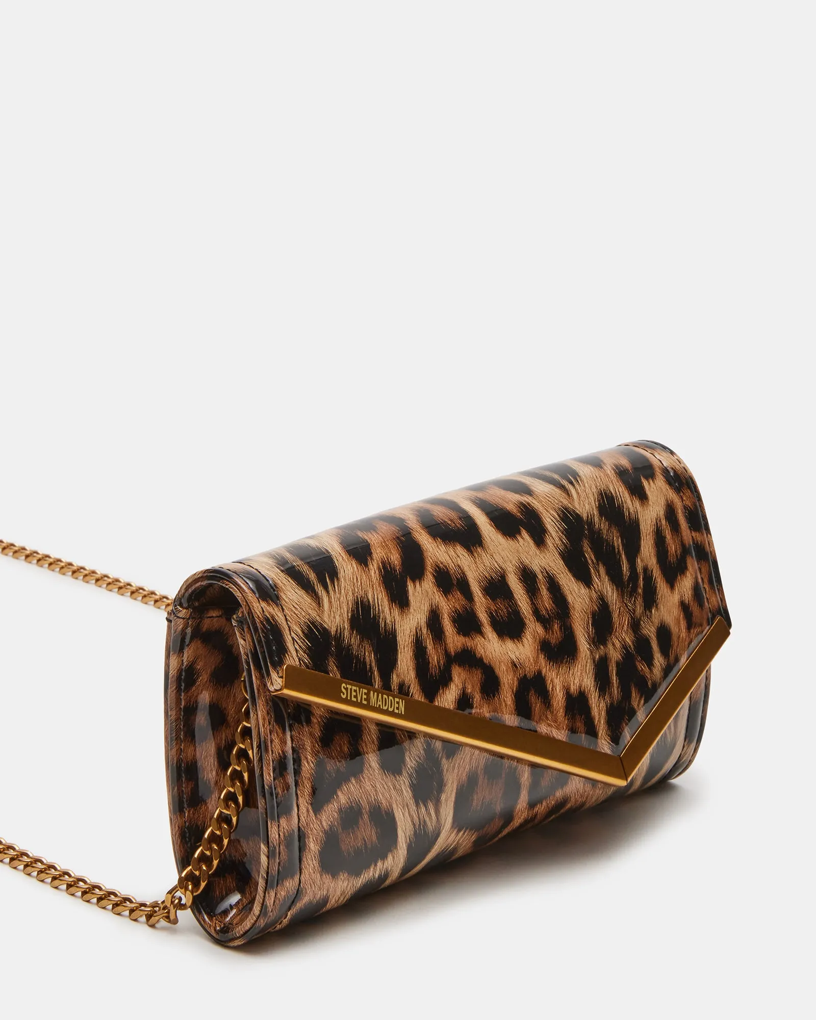 CLUTCHD BAG LEOPARD PATENT sold by Steve Madden product image thumbnail 4