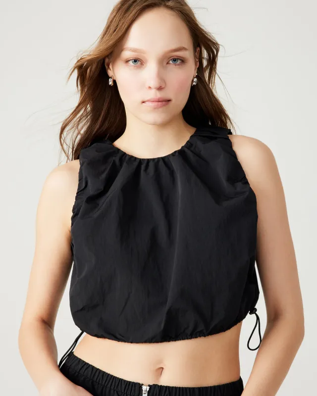 BLAISE TOP BLACK sold by Steve Madden
