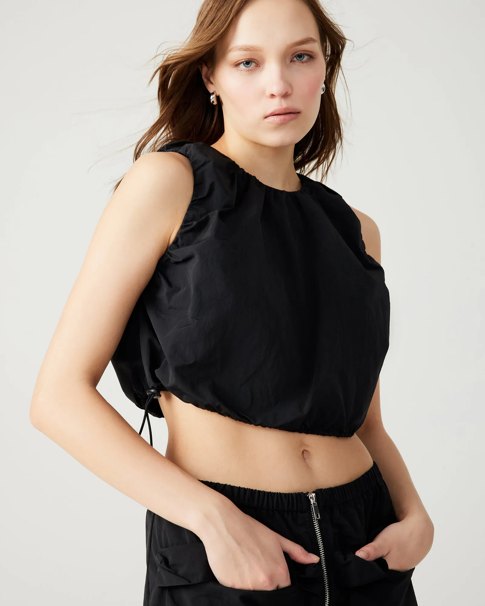 BLAISE TOP BLACK sold by Steve Madden product image thumbnail 2