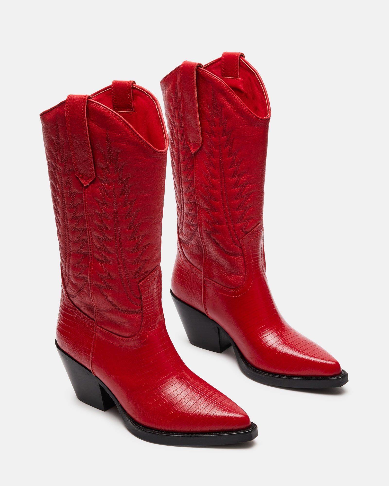 HUNTIN RED LEATHER sold by Steve Madden product image thumbnail 2