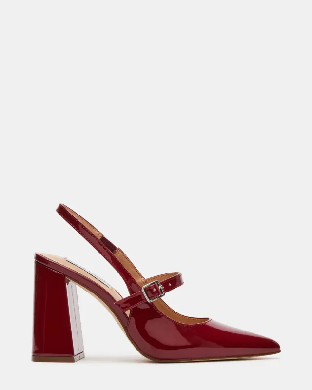 MAEGAN WINE PATENT sold by Steve Madden