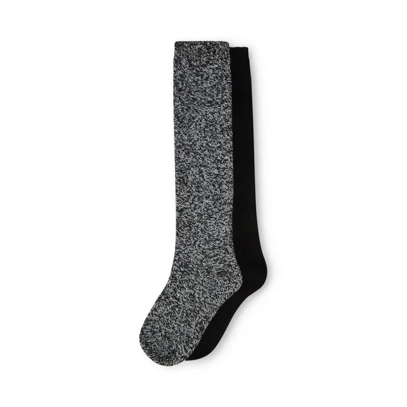 MARLED KNEE SOCK BLACK MULTI sold by Steve Madden