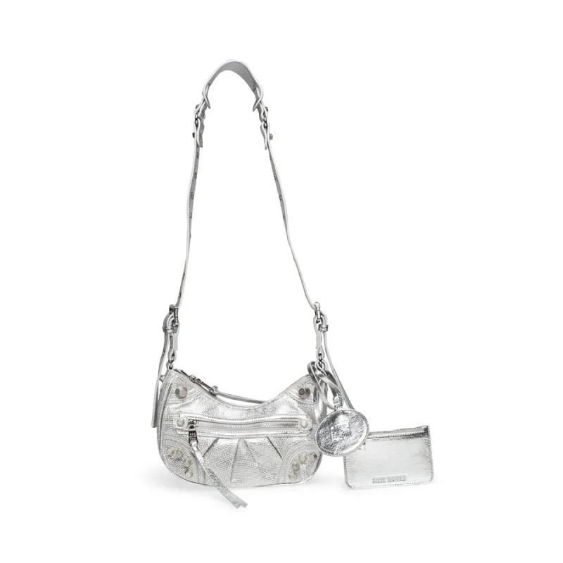 GLOW BAG SILVER RHINESTONES sold by Steve Madden