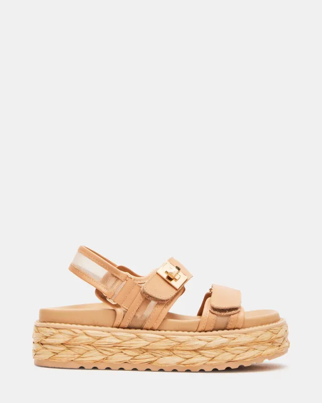 BIGMONA MESH NATURAL LEATHER sold by Steve Madden