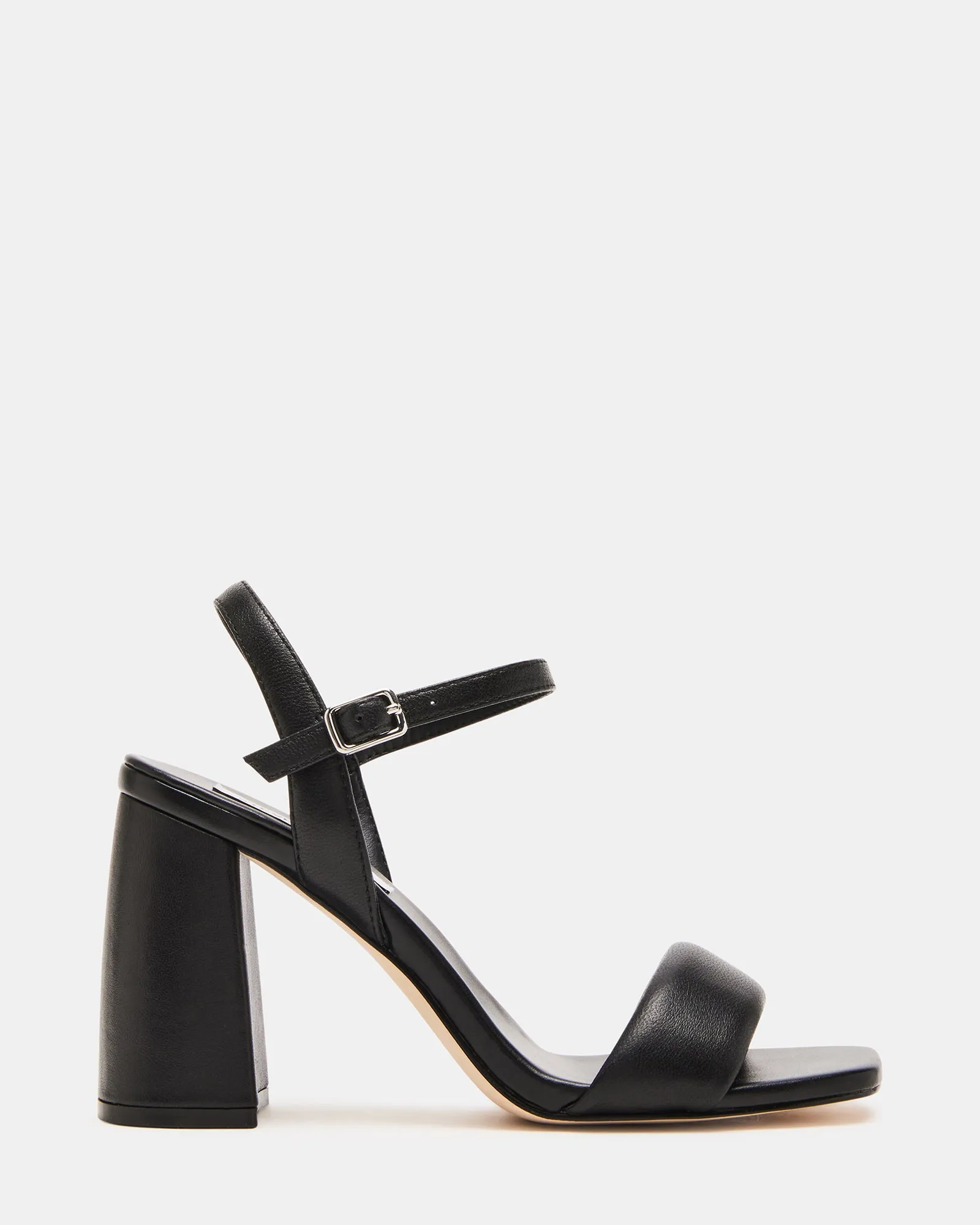 MAREENA BLACK LEATHER sold by Steve Madden