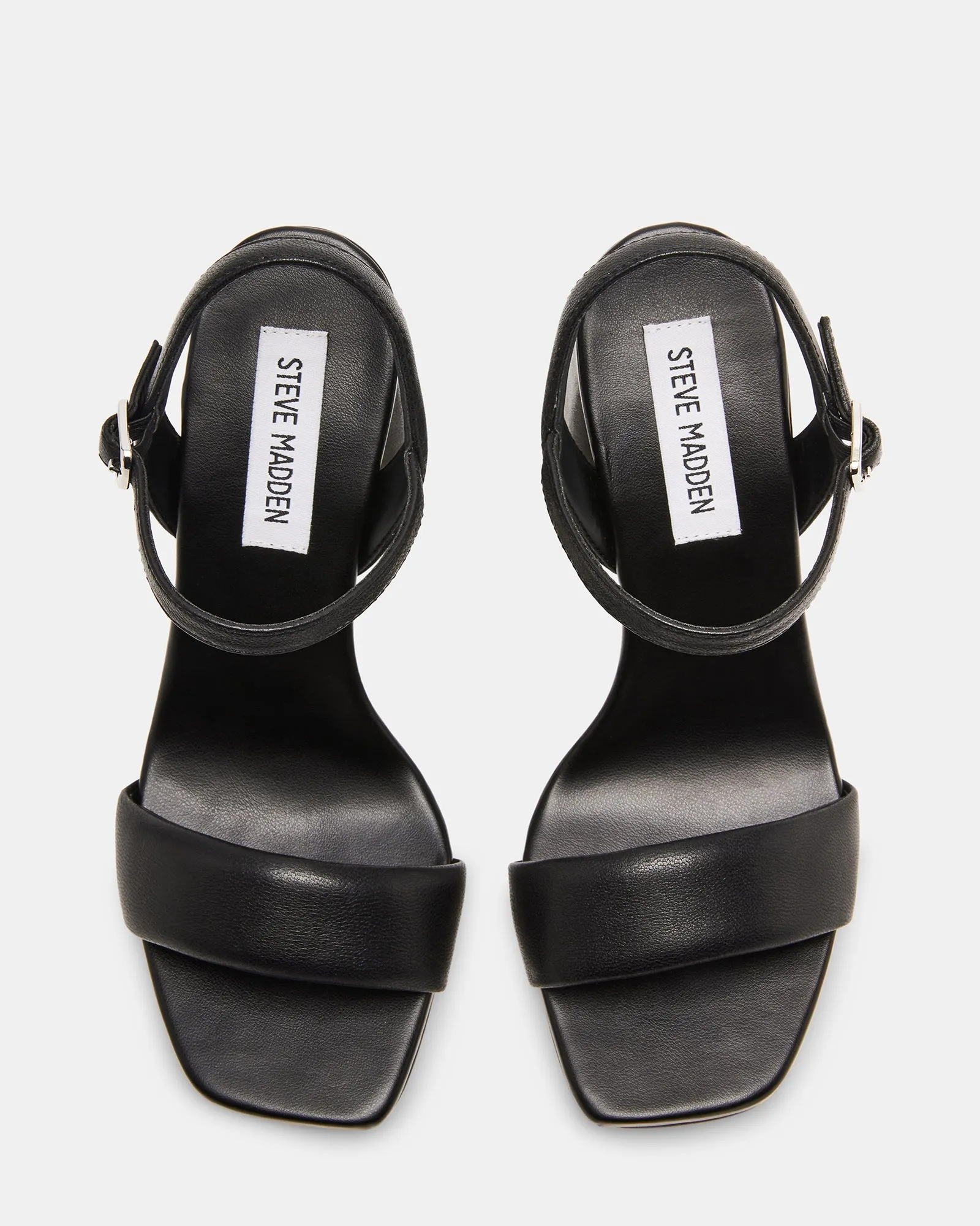 MAREENA BLACK LEATHER sold by Steve Madden product image thumbnail 4