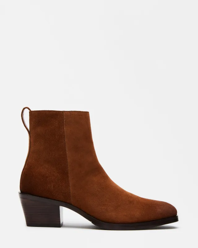 RICHIE COGNAC SUEDE sold by Steve Madden