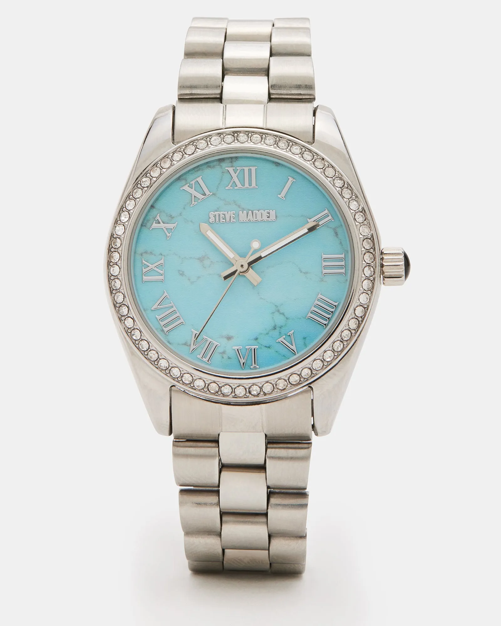 STATEMENT WATCH TURQUOISE sold by Steve Madden