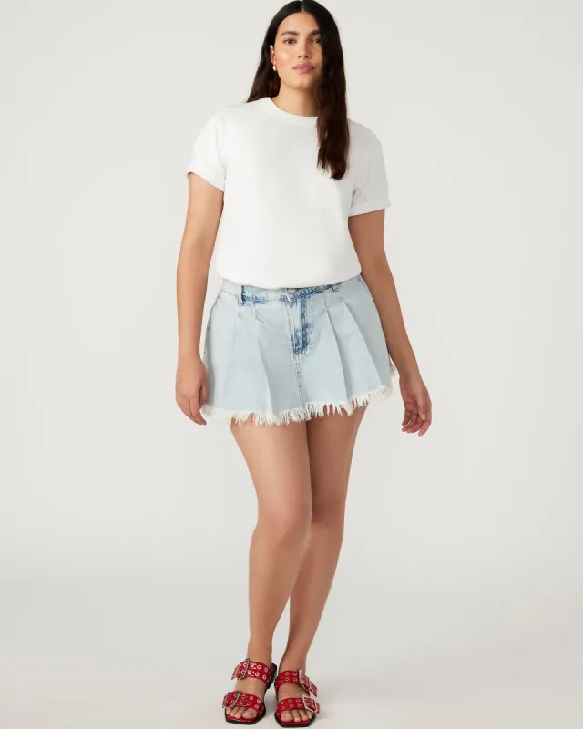 MARLOWE DENIM SKORT sold by Steve Madden