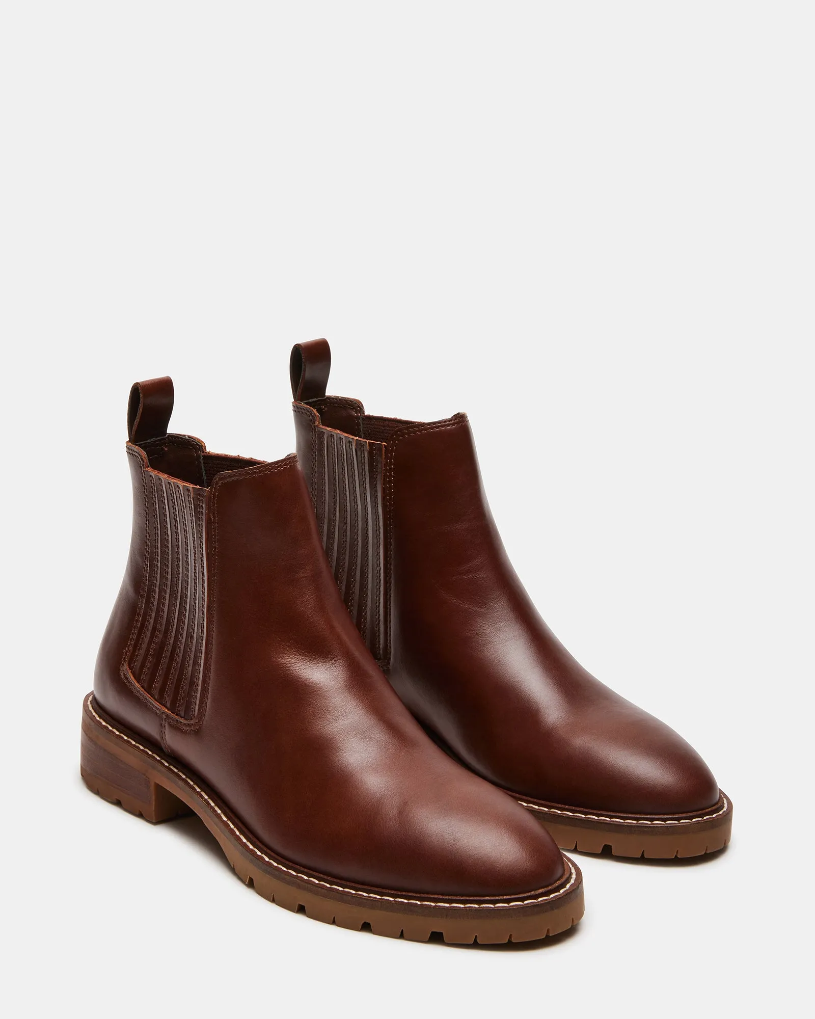 LEONARD COGNAC LEATHER sold by Steve Madden product image thumbnail 3