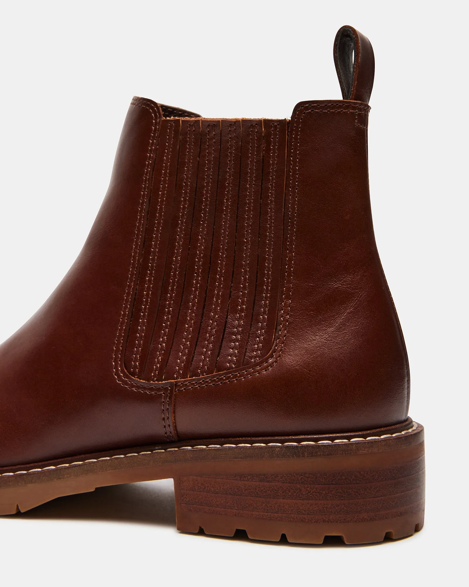 LEONARD COGNAC LEATHER sold by Steve Madden product image thumbnail 4