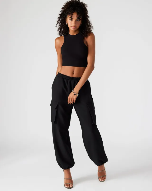 THEMIS PANT BLACK sold by Steve Madden