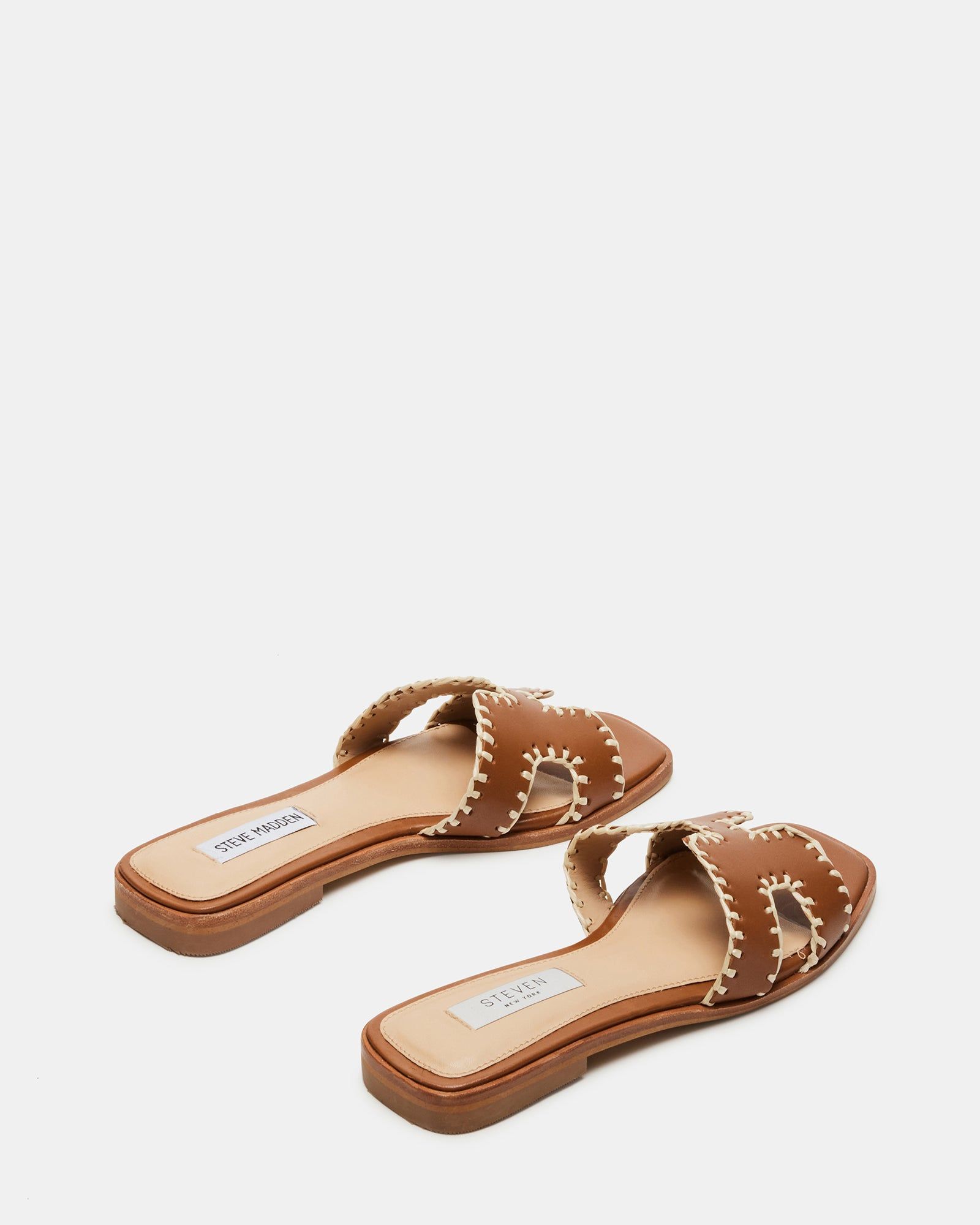 HADYN WOVEN COGNAC LEATHER sold by Steve Madden product image thumbnail 5