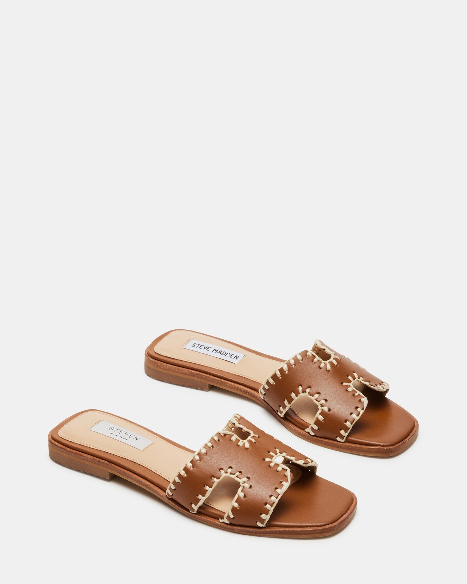 HADYN WOVEN COGNAC LEATHER sold by Steve Madden product image thumbnail 2