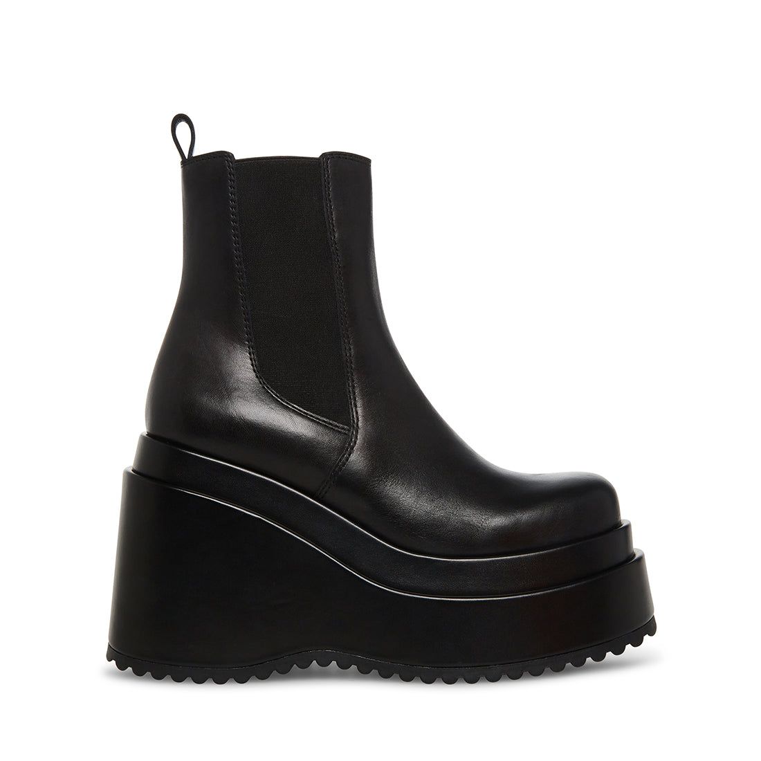 JESSE BLACK LEATHER - SM REBOOTED sold by Steve Madden