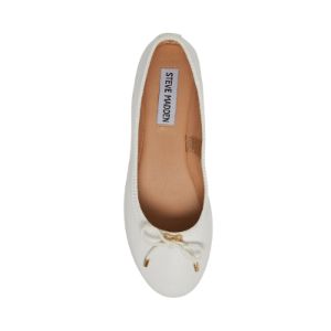 BLOSSOMS WHITE LEATHER sold by Steve Madden