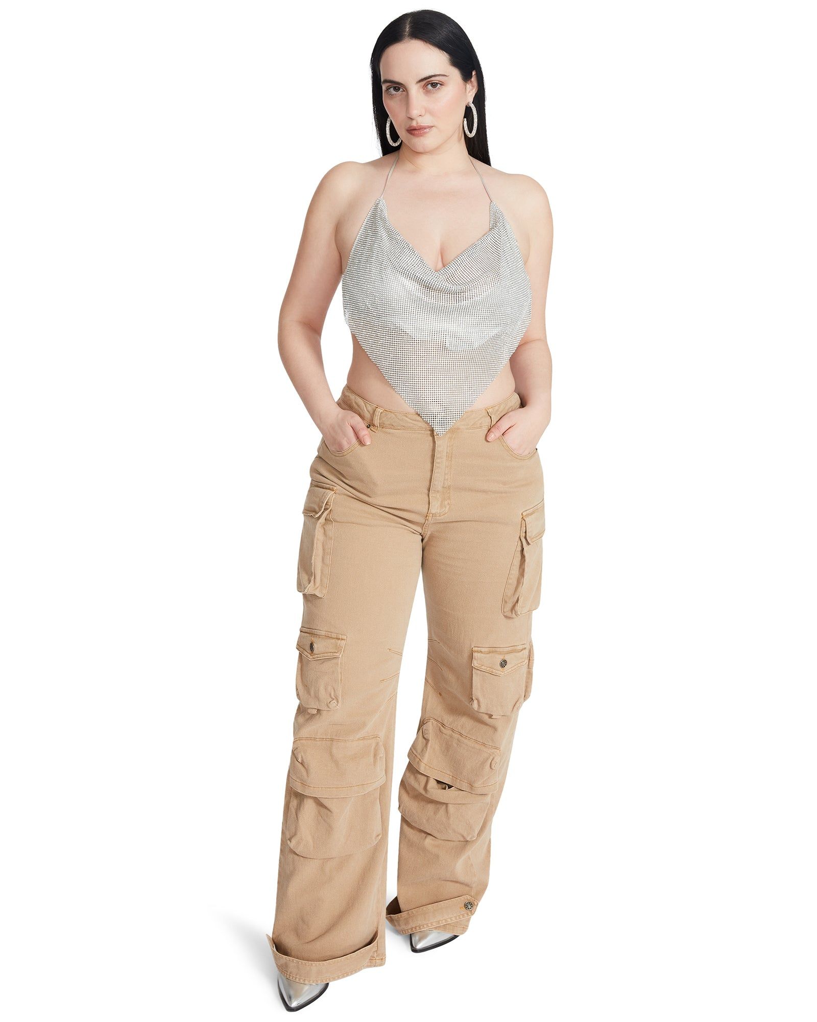 BRODY PANT TAUPE sold by Steve Madden product image thumbnail 2