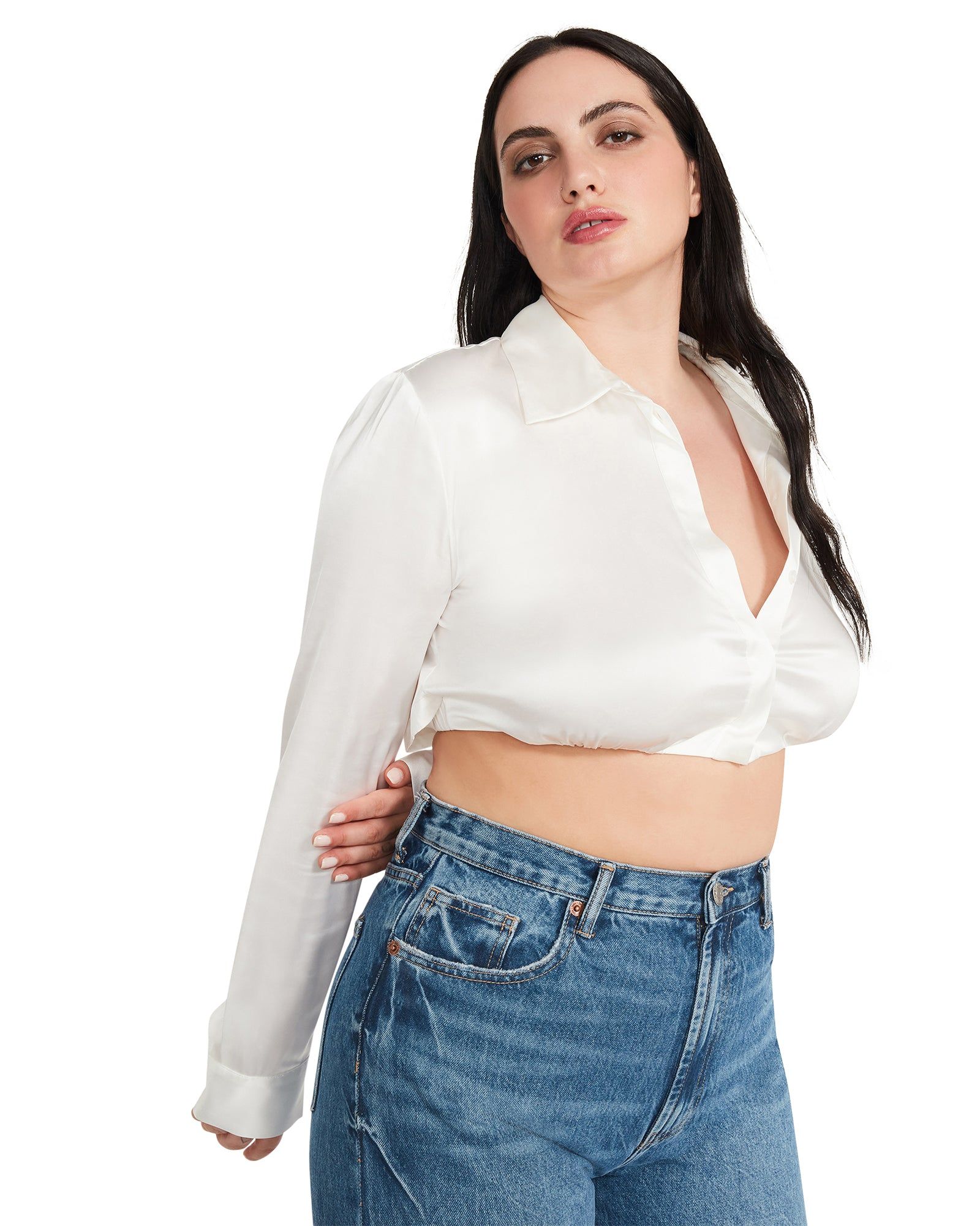 CASSANDRA TOP WHITE sold by Steve Madden product image thumbnail 3