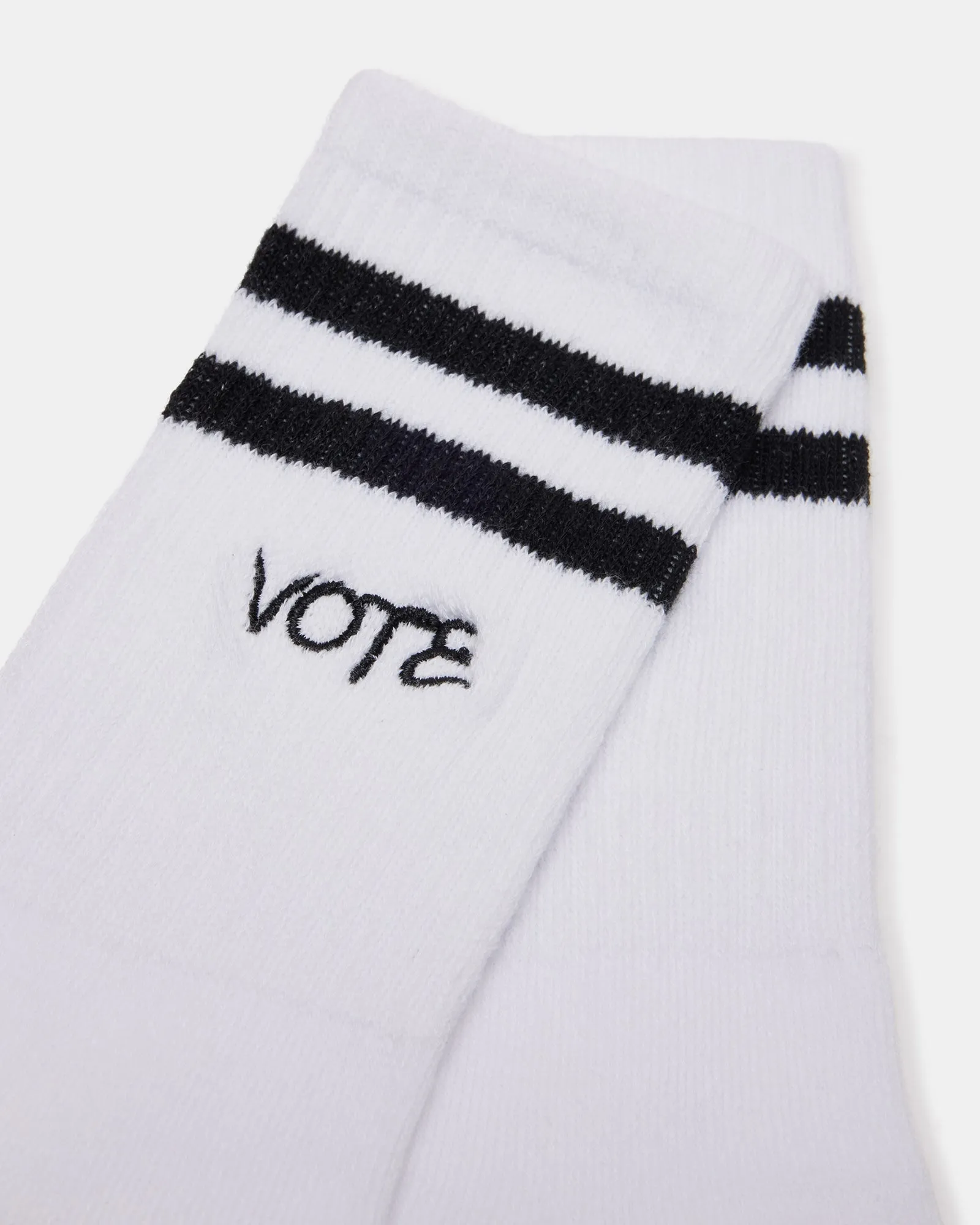 VOTE SOCKS WHITE sold by Steve Madden product image thumbnail 4