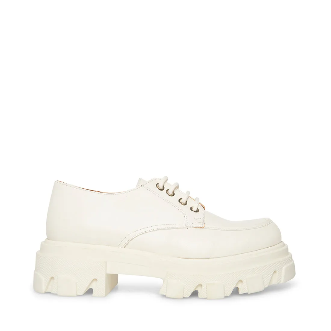HELGA WHITE LEATHER - SM REBOOTED sold by Steve Madden
