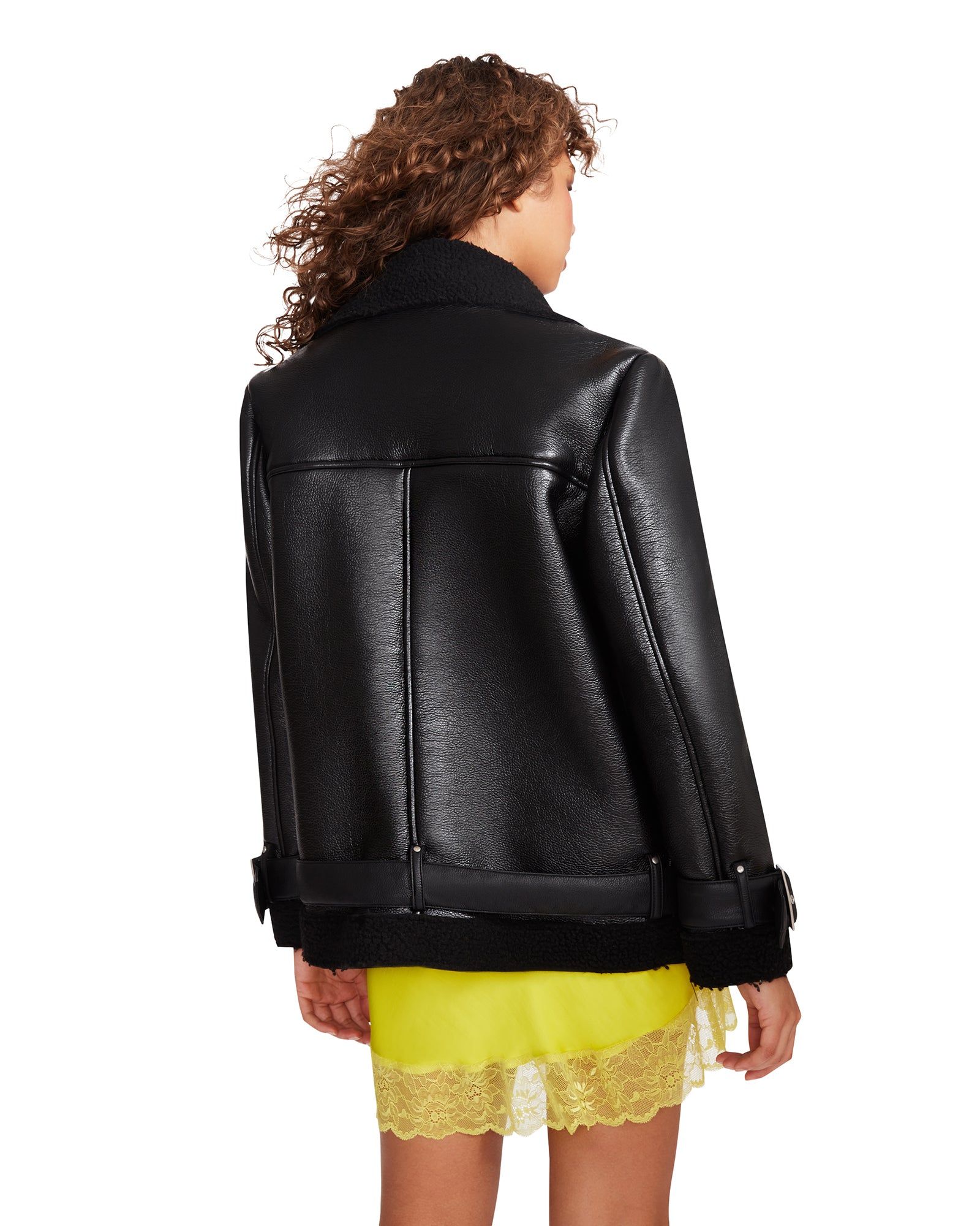 QUINN JACKET BLACK sold by Steve Madden product image thumbnail 6