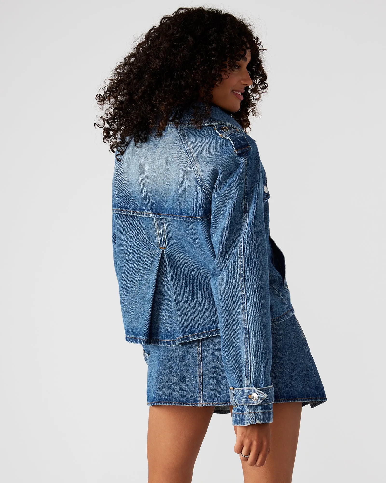 SIRUS DENIM JACKET sold by Steve Madden product image thumbnail 3