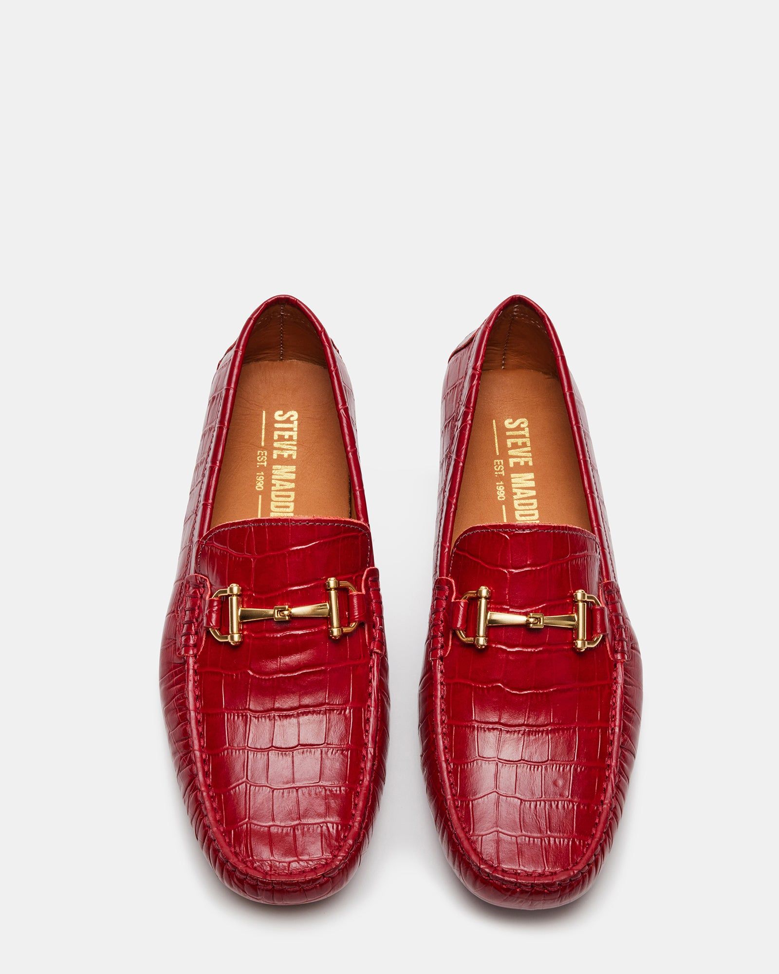 BRENO RED CROCODILE sold by Steve Madden product image thumbnail 4