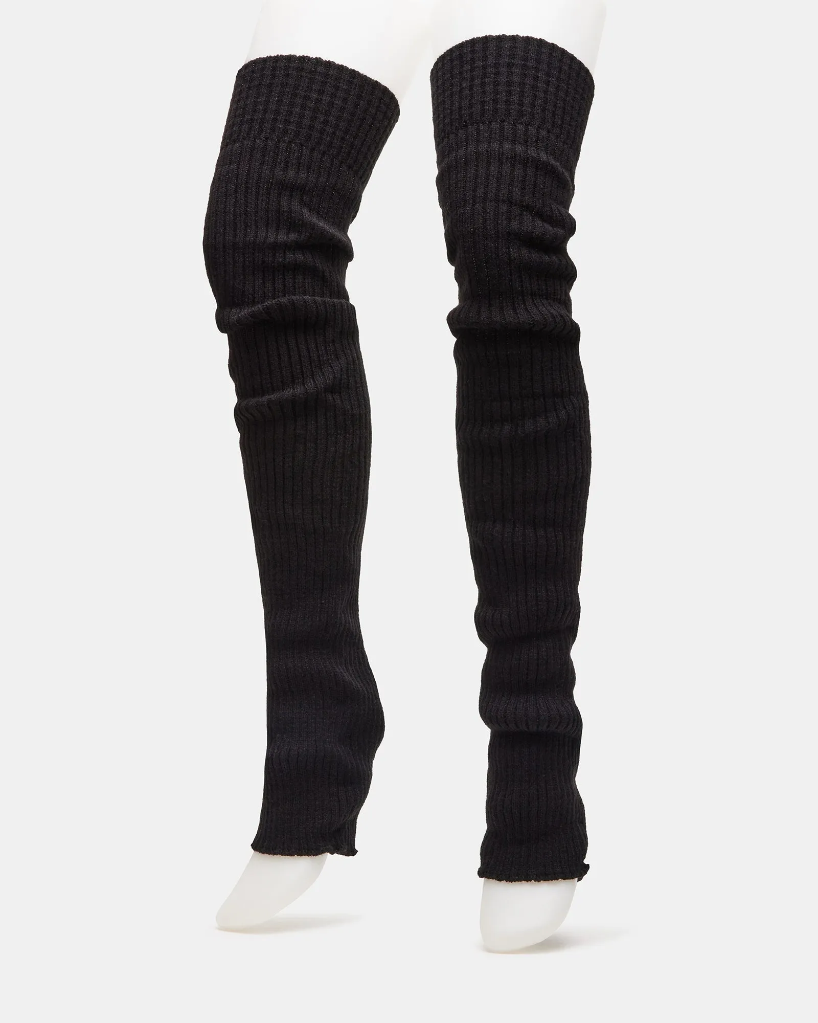 LONG LEGWARMERS BLACK sold by Steve Madden
