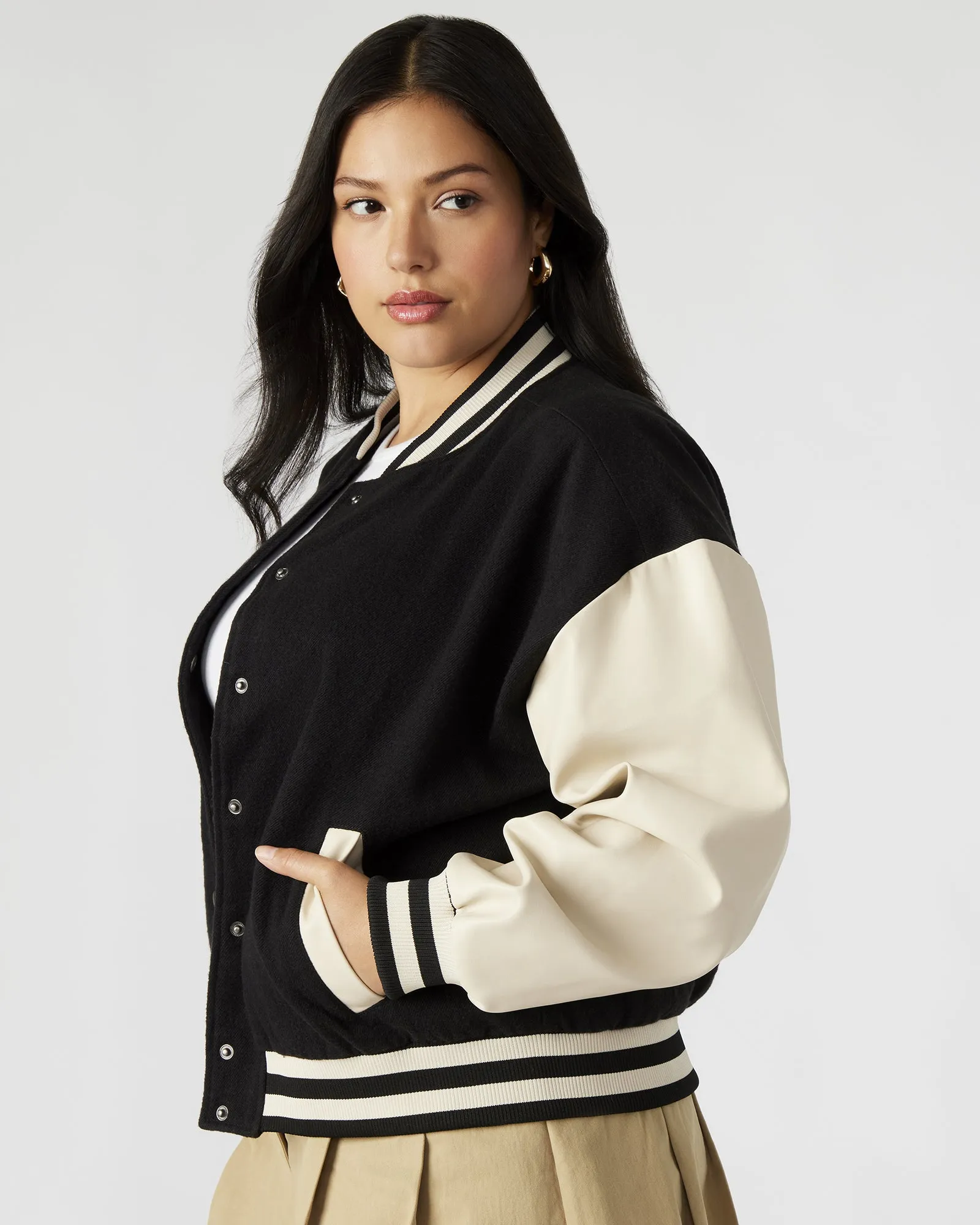 ALEXANDRA JACKET BLACK sold by Steve Madden product image thumbnail 3