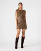 BELEN DRESS BROWN sold by Steve Madden