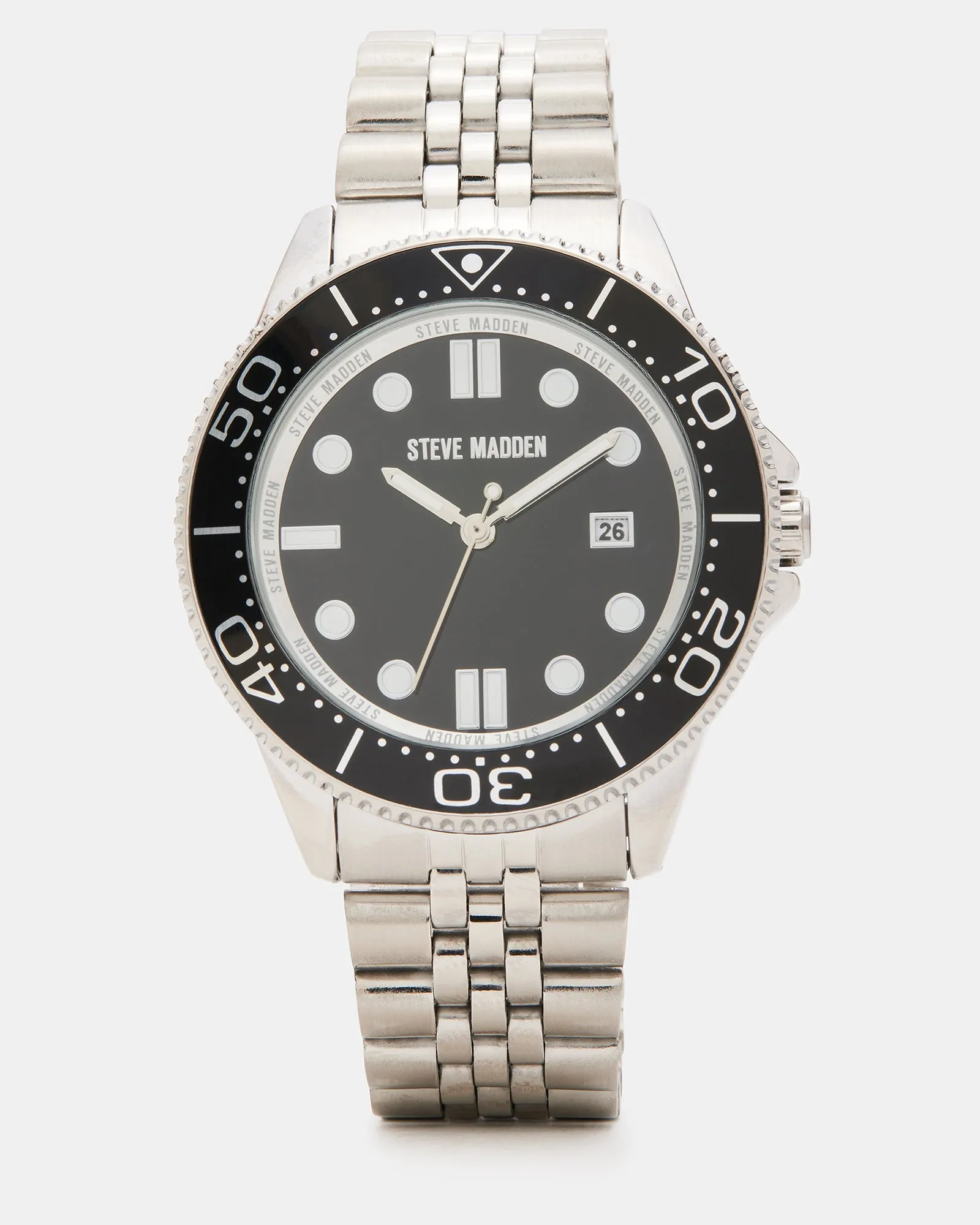 STATEMENT WATCH SILVER sold by Steve Madden