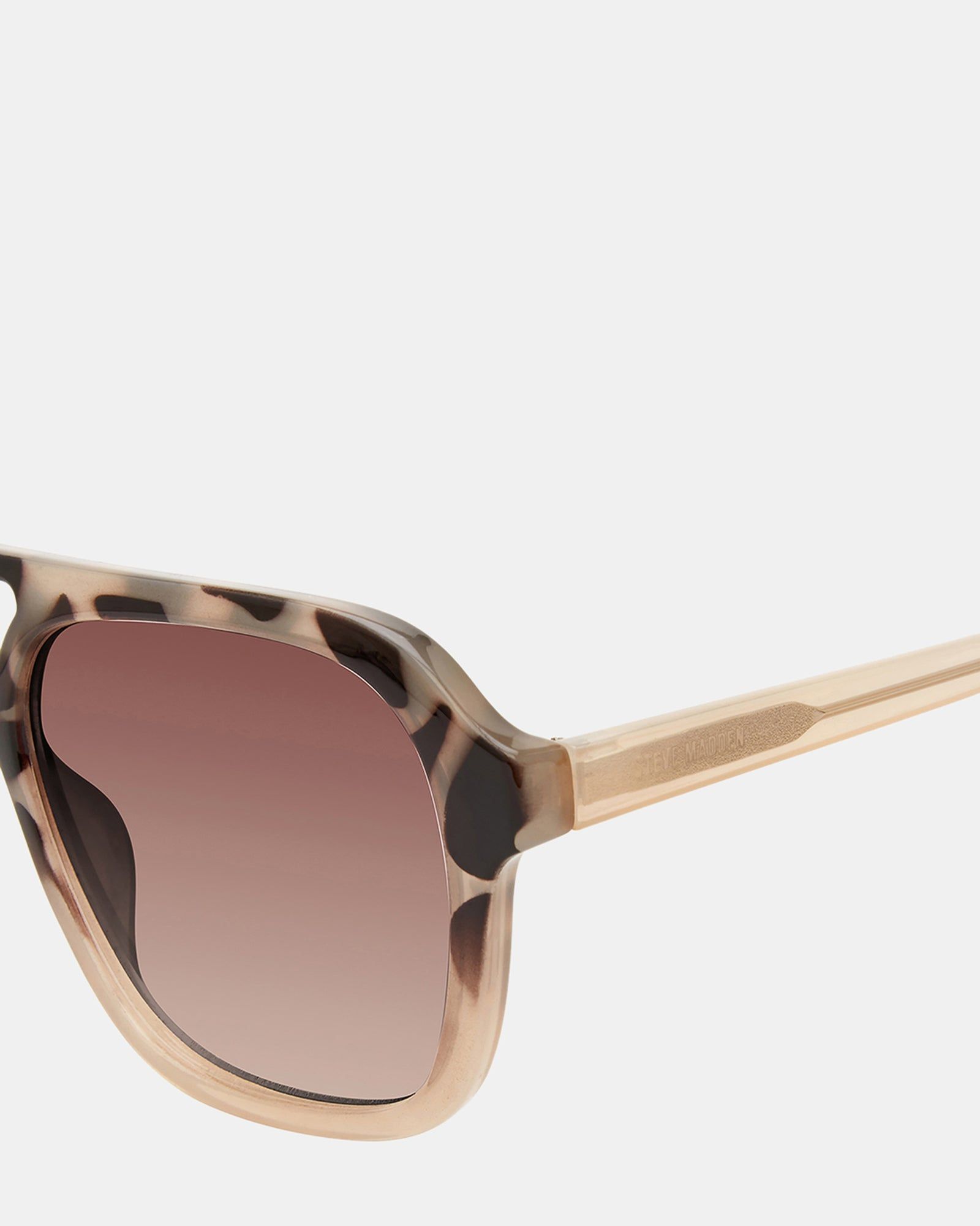 JACE SUNGLASSES TORTOISE sold by Steve Madden product image thumbnail 4