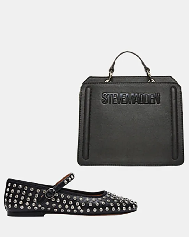 SHOP THE LOOK VINETTA-R + EVELYN BAG sold by Steve Madden