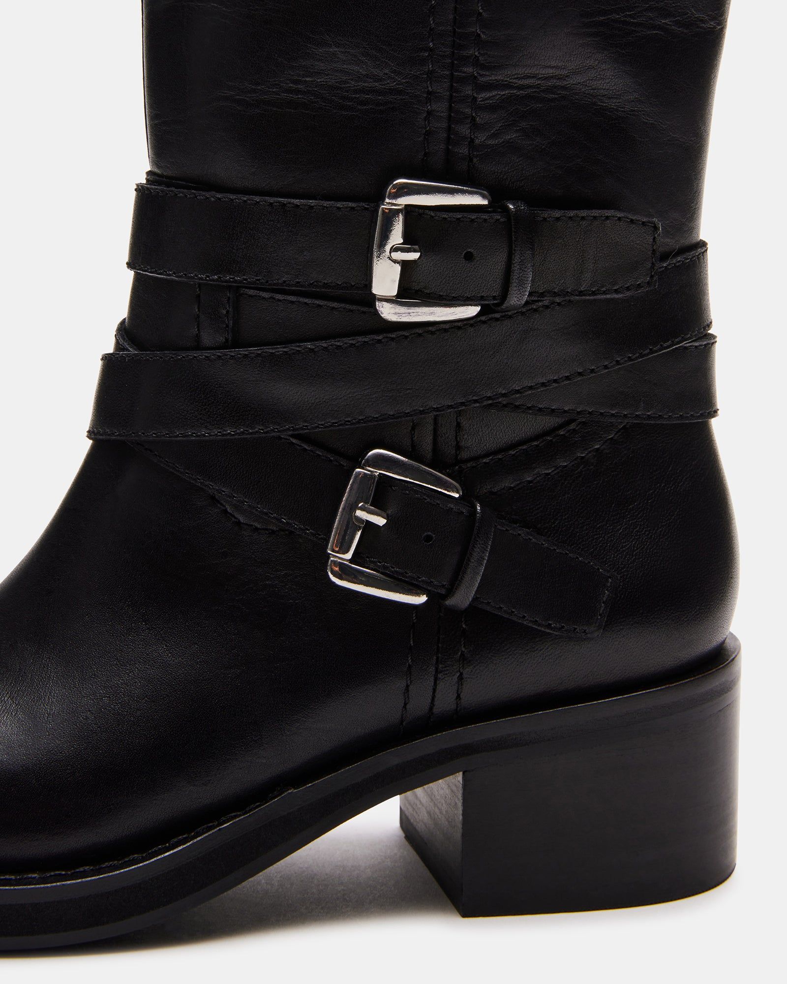 CALIN BLACK LEATHER sold by Steve Madden product image thumbnail 3