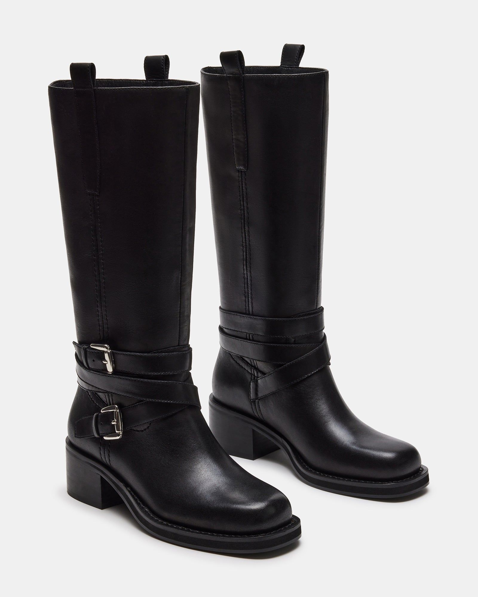 CALIN BLACK LEATHER sold by Steve Madden product image thumbnail 2