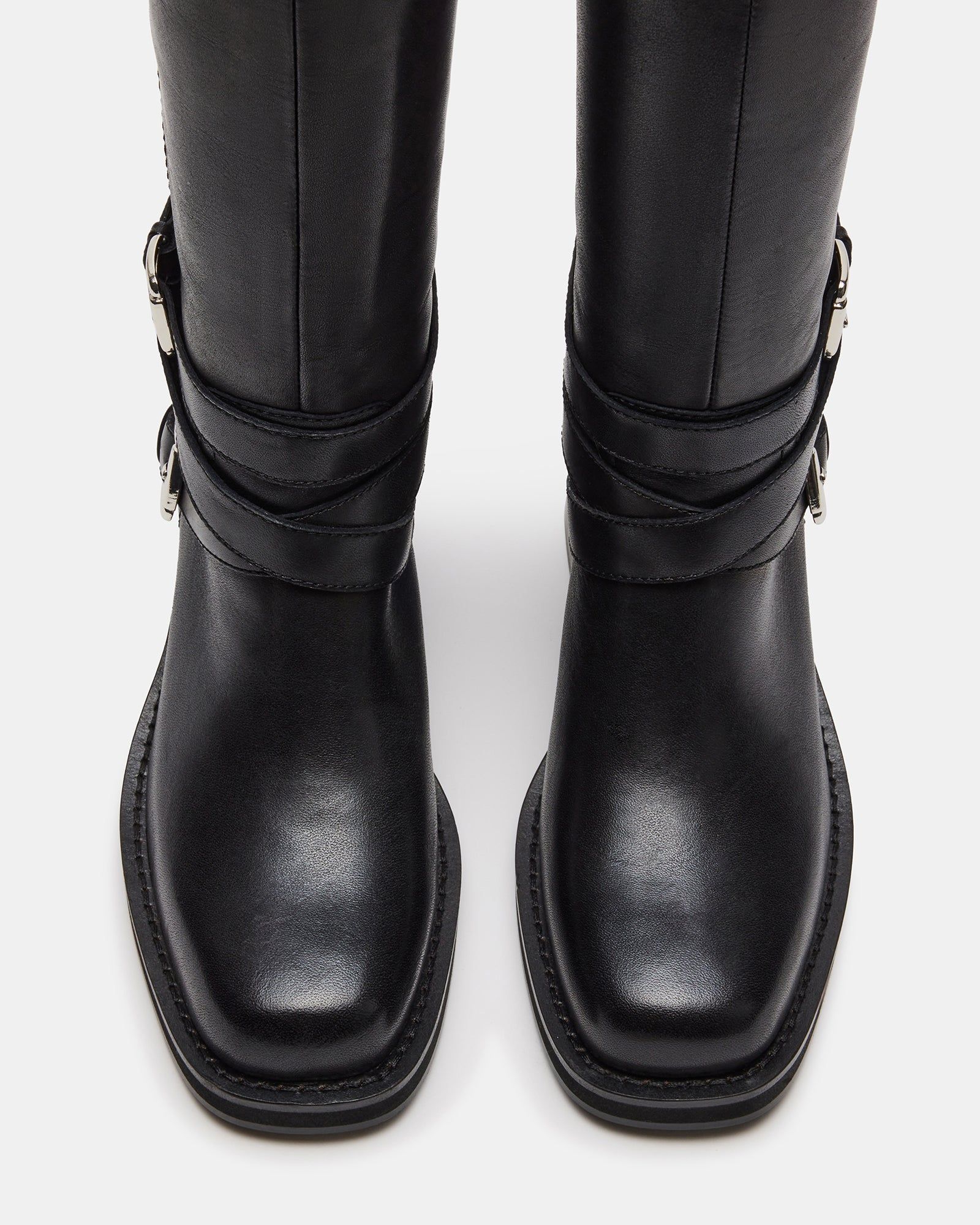 CALIN BLACK LEATHER sold by Steve Madden product image thumbnail 4