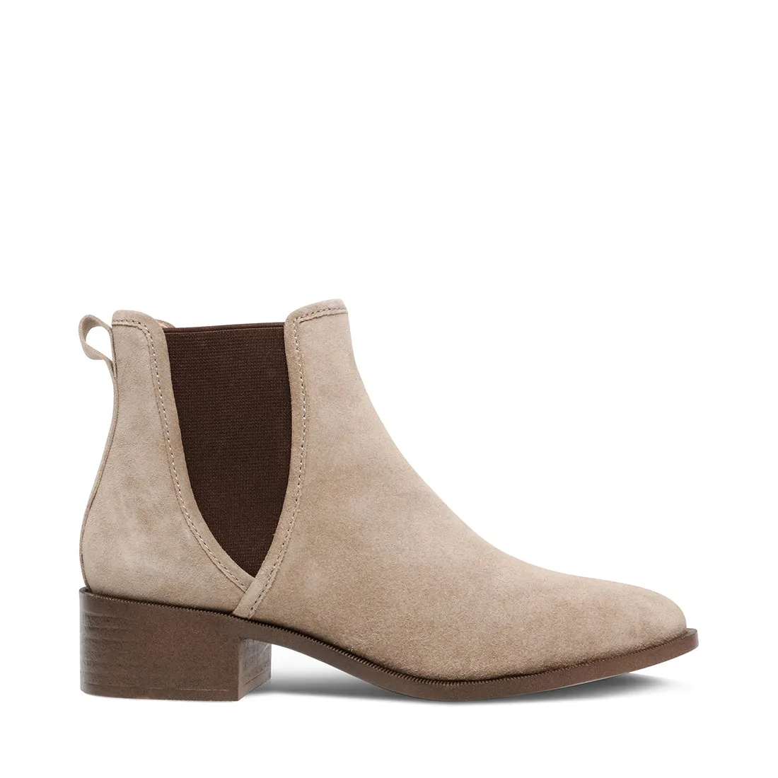 DARBIE TAUPE SUEDE - SM REBOOTED sold by Steve Madden