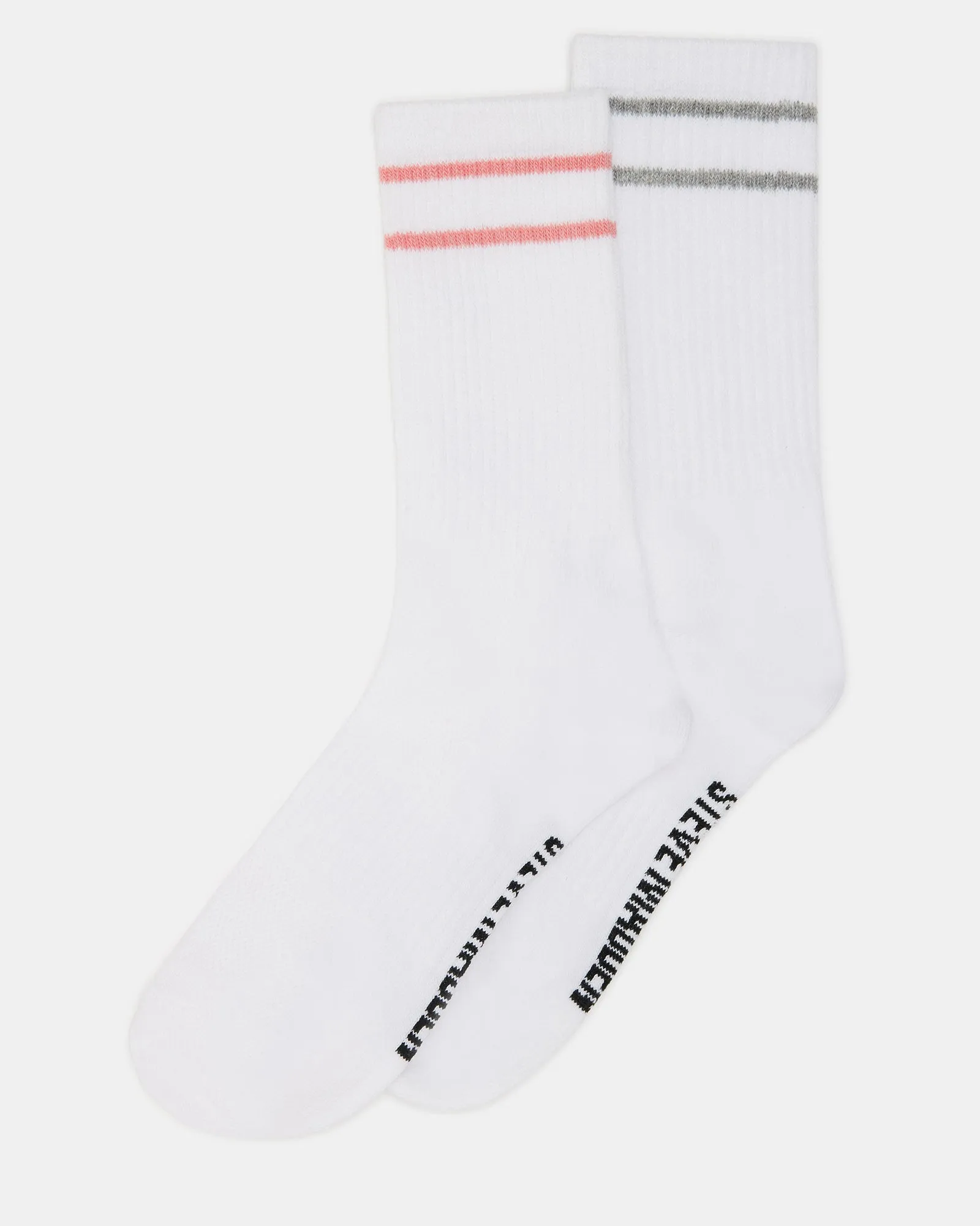 TRACK SOCKS WHITE sold by Steve Madden