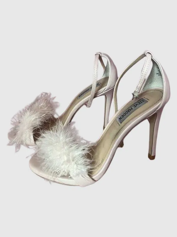 SM FLUFFY STRAPPY HEEL - SM REBOOTED sold by Steve Madden