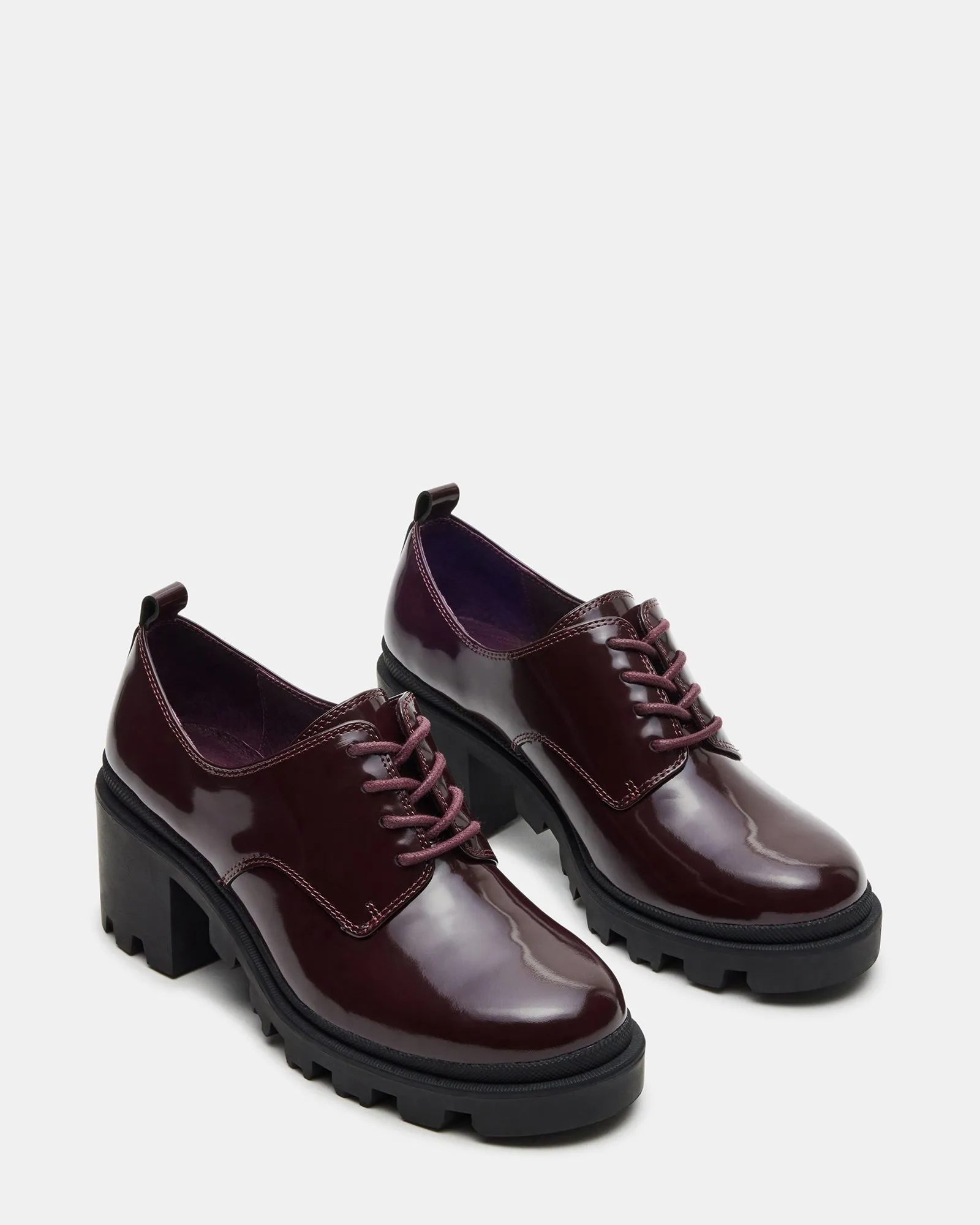 STEPPER BURGUNDY LEATHER sold by Steve Madden product image thumbnail 2