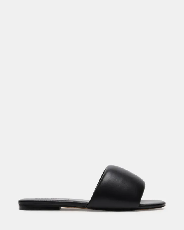 KARTER BLACK LEATHER sold by Steve Madden