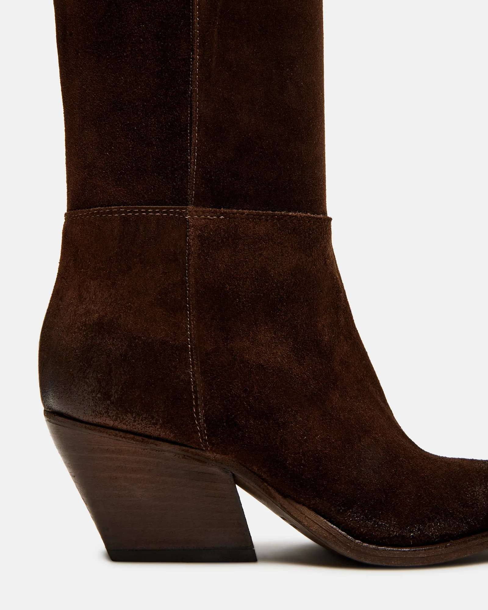 DEVINA BROWN SUEDE sold by Steve Madden product image thumbnail 3