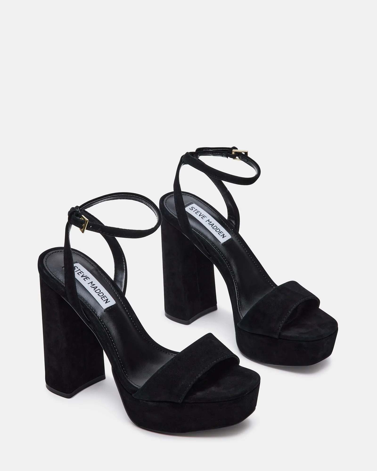 LESSA BLACK SUEDE - SM REBOOTED sold by Steve Madden product image thumbnail 3