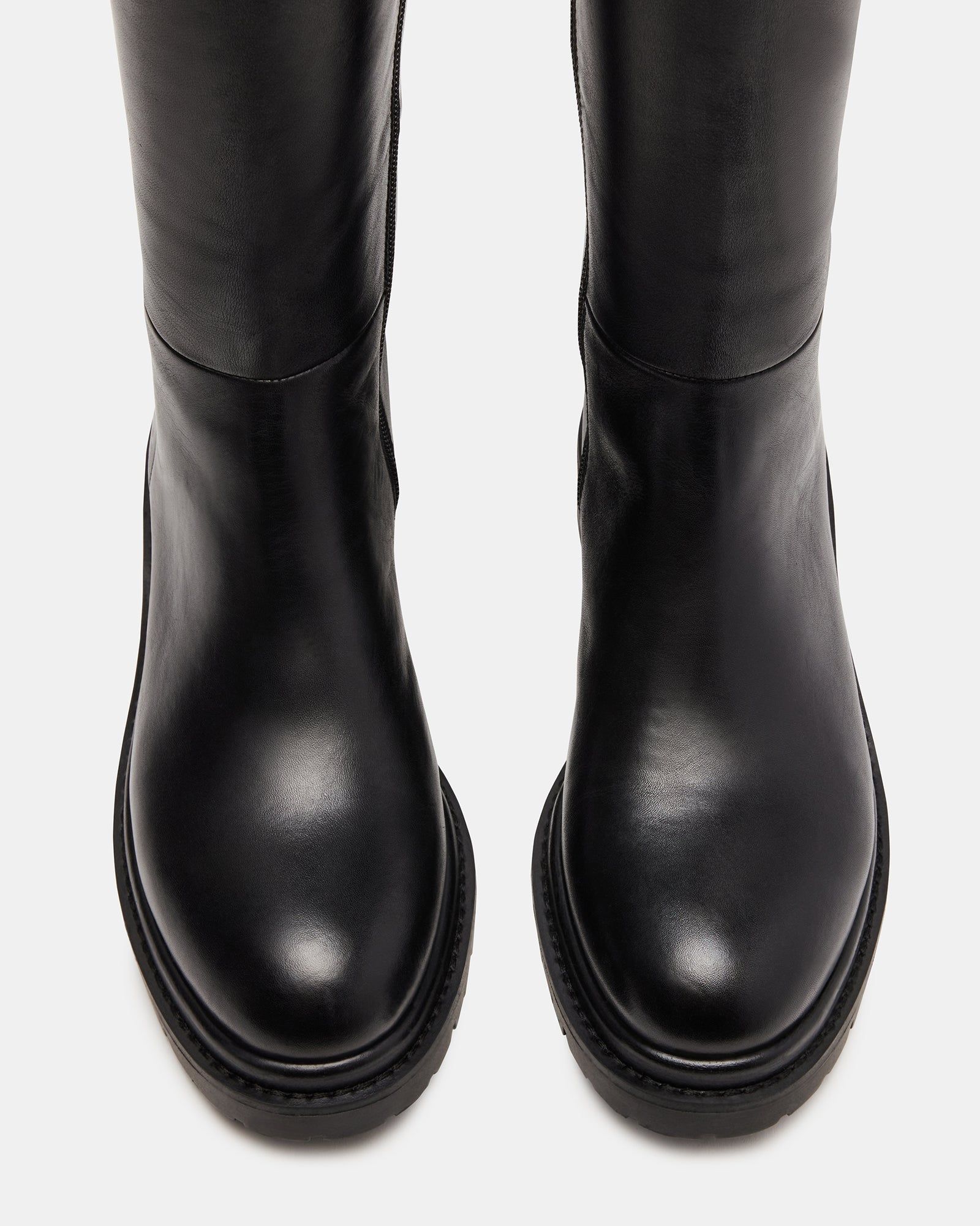 RAPHAELLA BLACK LEATHER sold by Steve Madden product image thumbnail 5