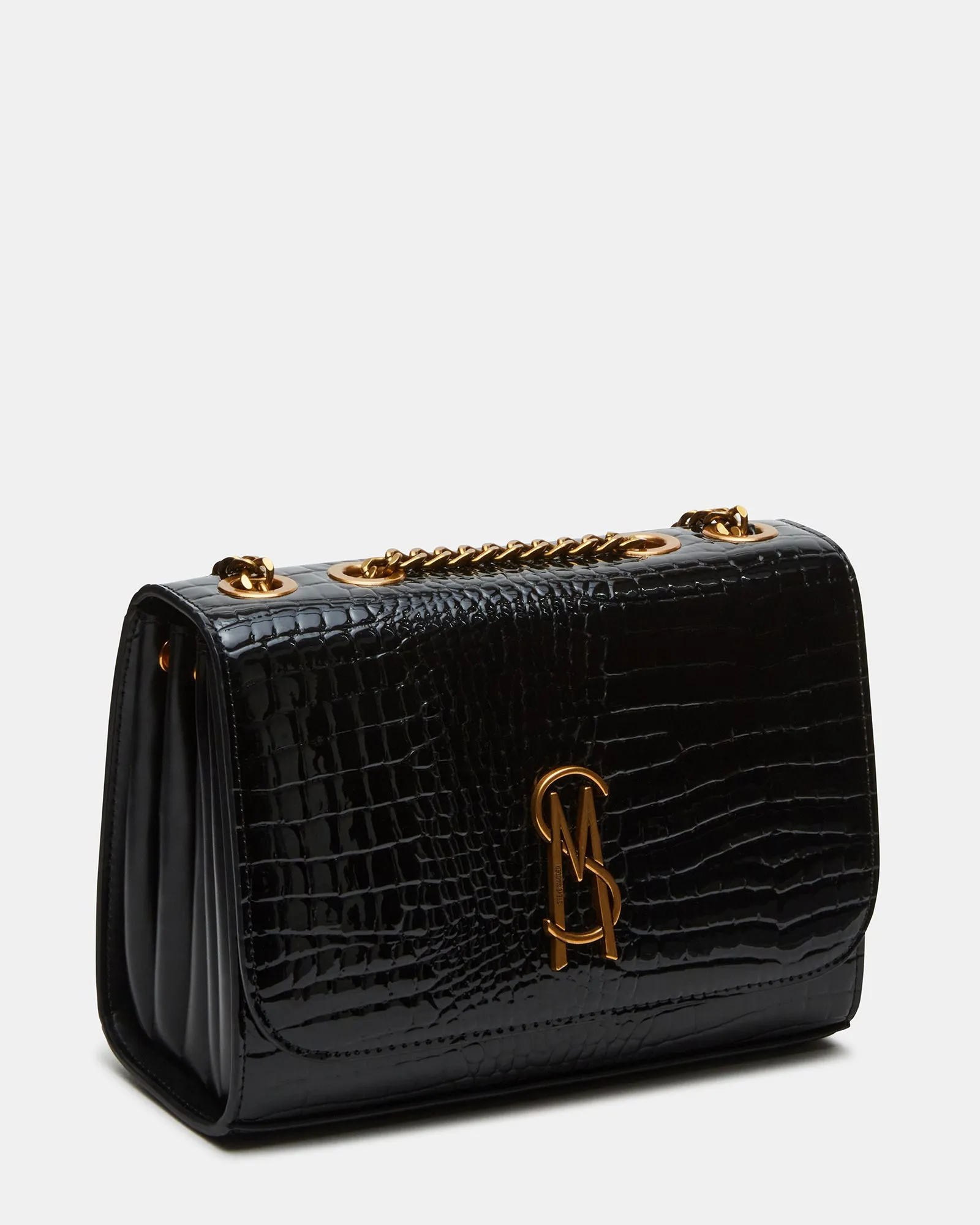 Steve Madden☆ 光沢エナメル・ショルダー・クラッチバッグ Steve Madden☆ 光沢エナメル・ショルダー・クラッチバッグ